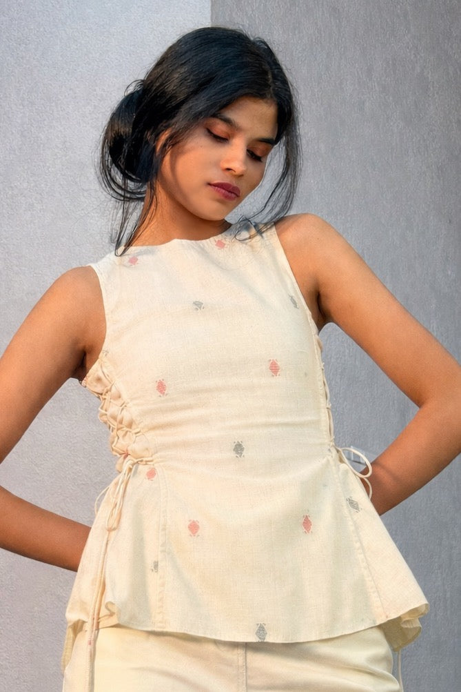 Roohi Top in White