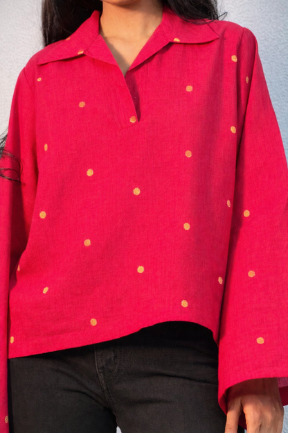 Bindori Top in pink