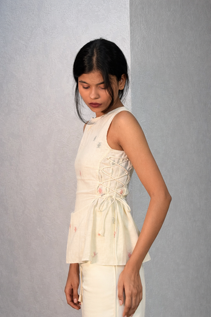 Roohi Top in White