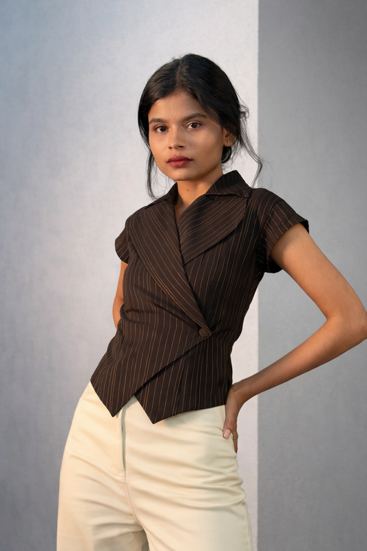Ira Waistcoat in Black