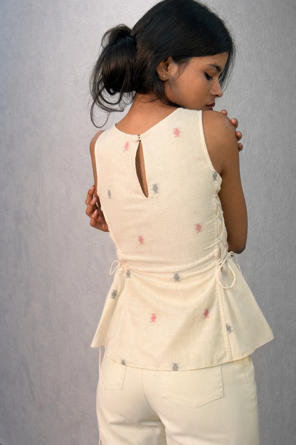 Roohi Top in White