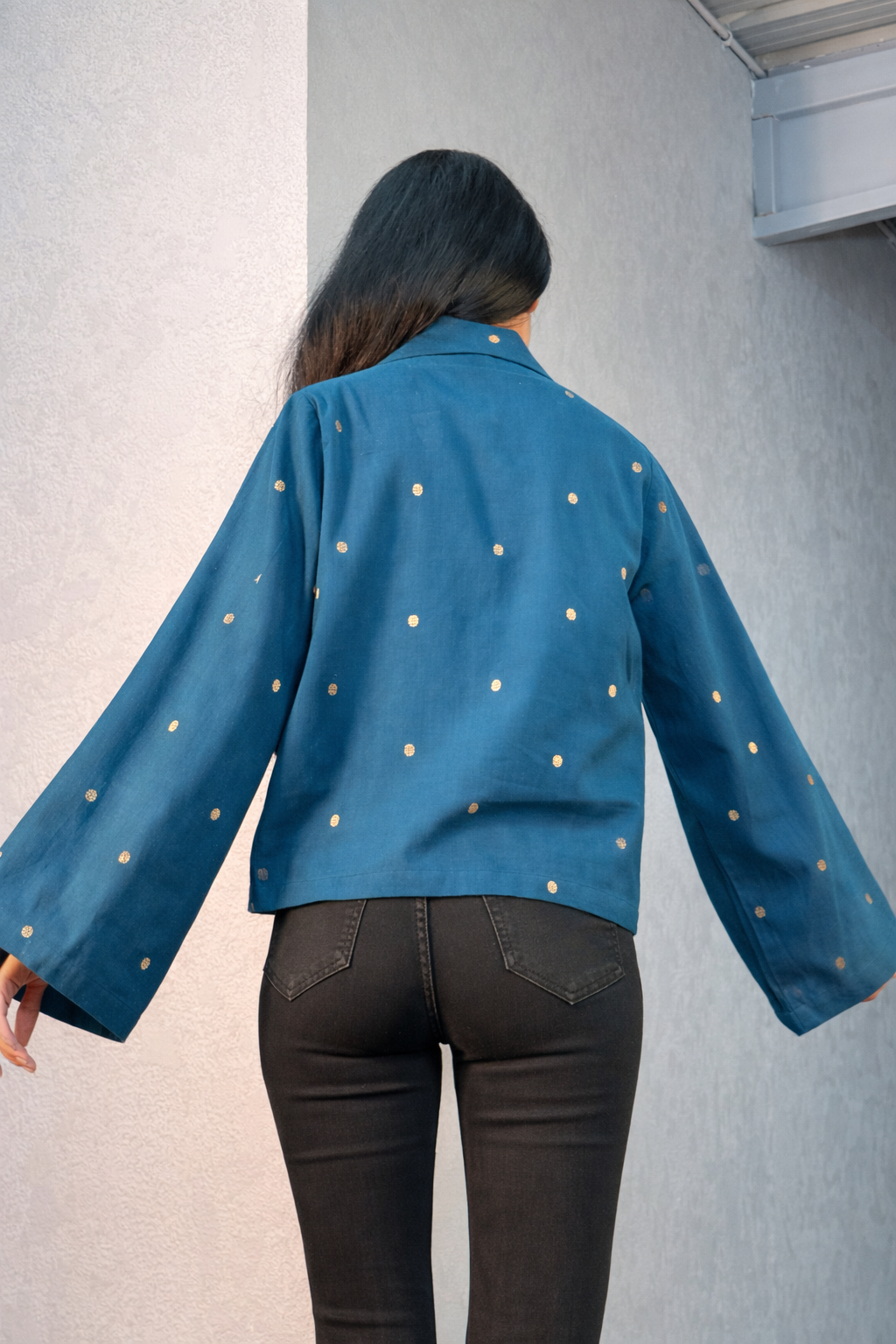 Bindori Top in Blue
